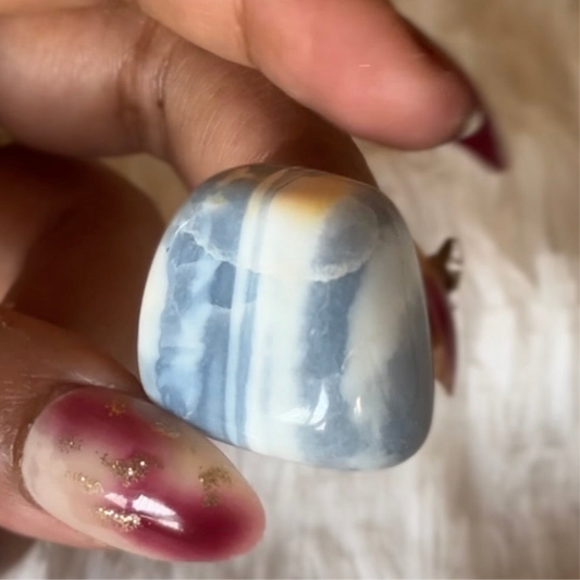 Blue Lace Agate Tumble